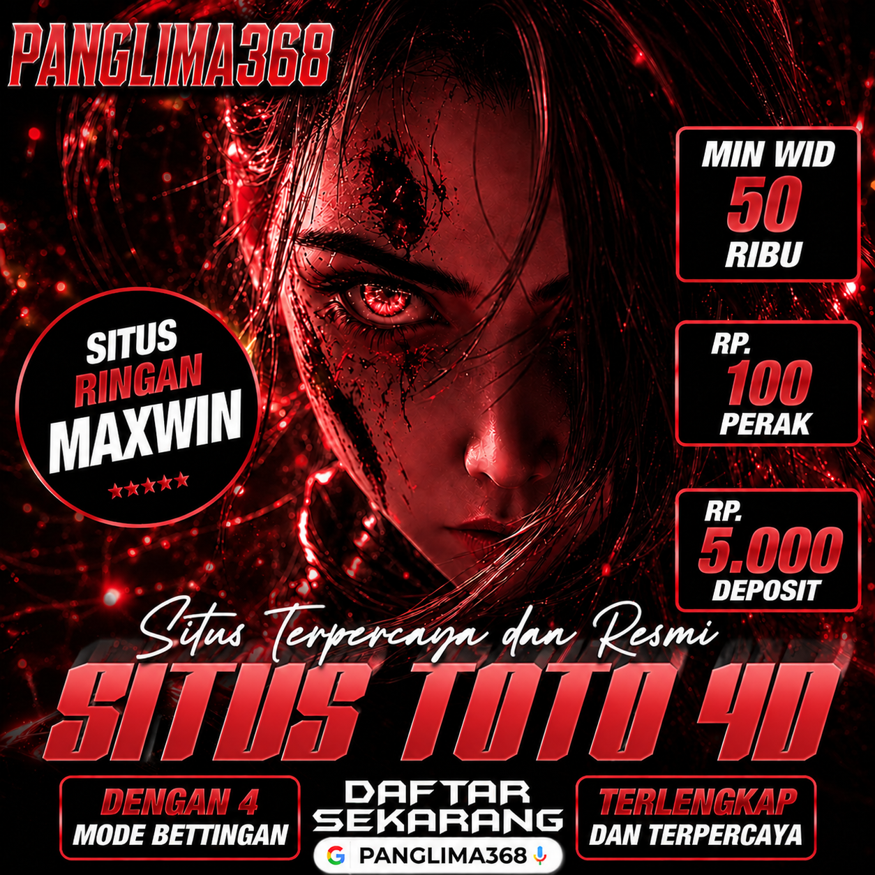 Situs Ringan Maxwin Deposit Minimum Bawa Pulang Maxwin Di PANGLIMA368 !!